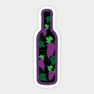 Wine Bottle Sticker